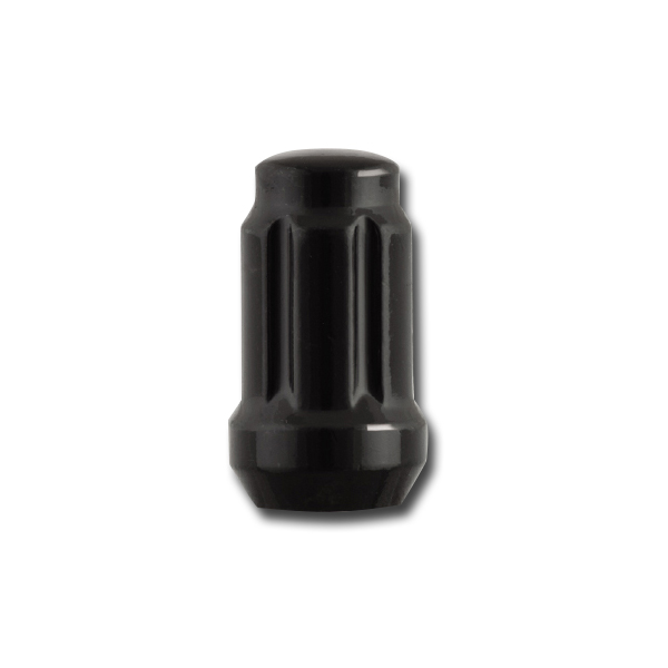 12mm x 1.25 Spline Lug Nut Black  3806BK 50/Box - Storage